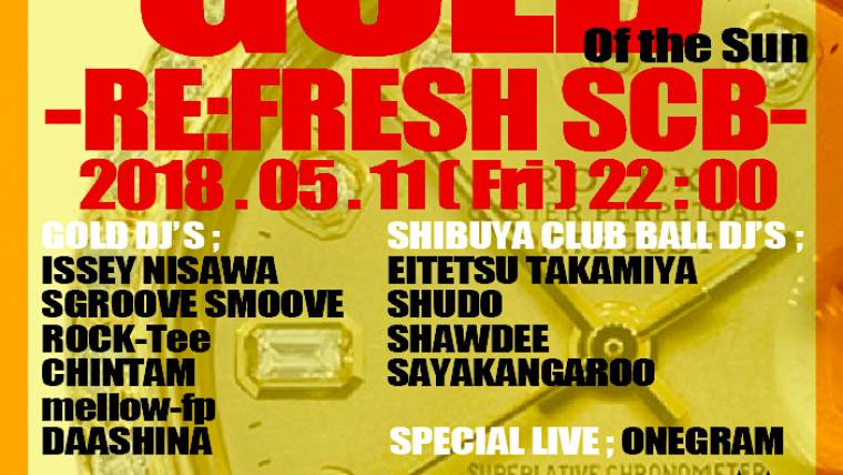 GOLD -Re:FRESH SCB –