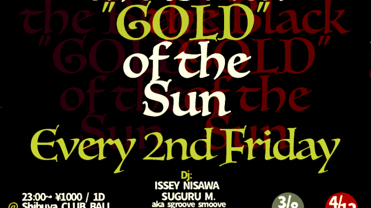 I am the Black “GOLD” of the Sun