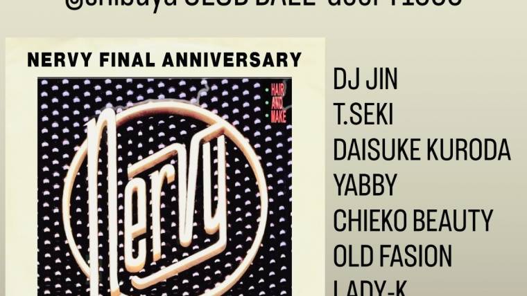 nervy Final anniversary